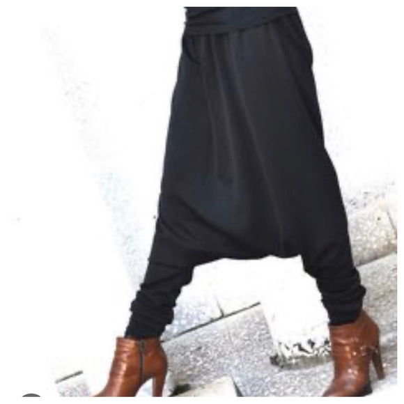 ShopEvelynne Pants - 40 Made in France Chic Harem Pants